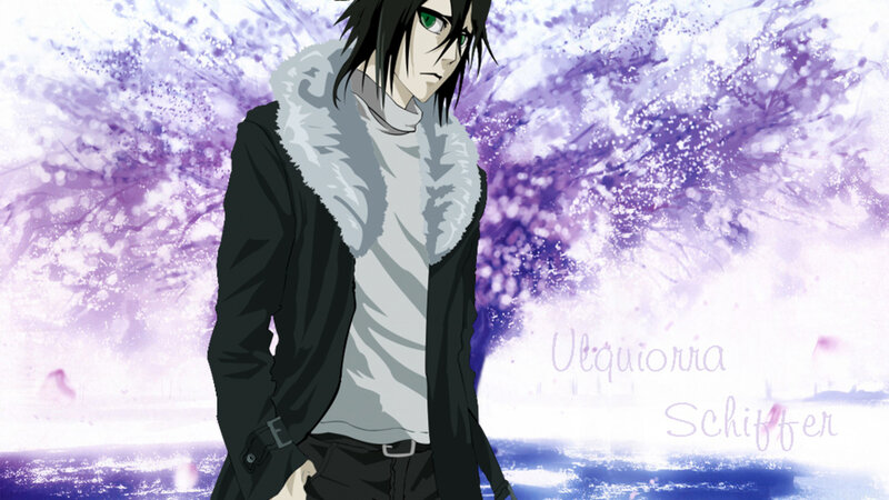 Anime Character in Coat — Purple