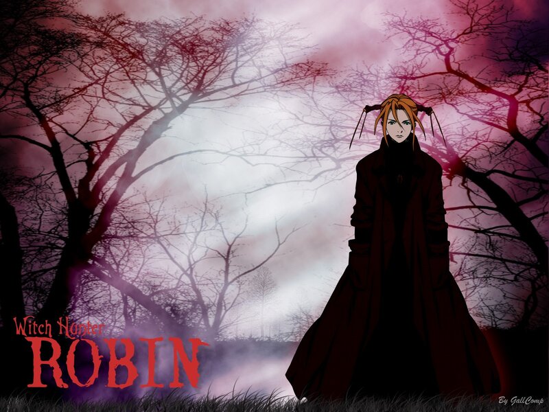 Anime Character in Coat — Red, Dramatic