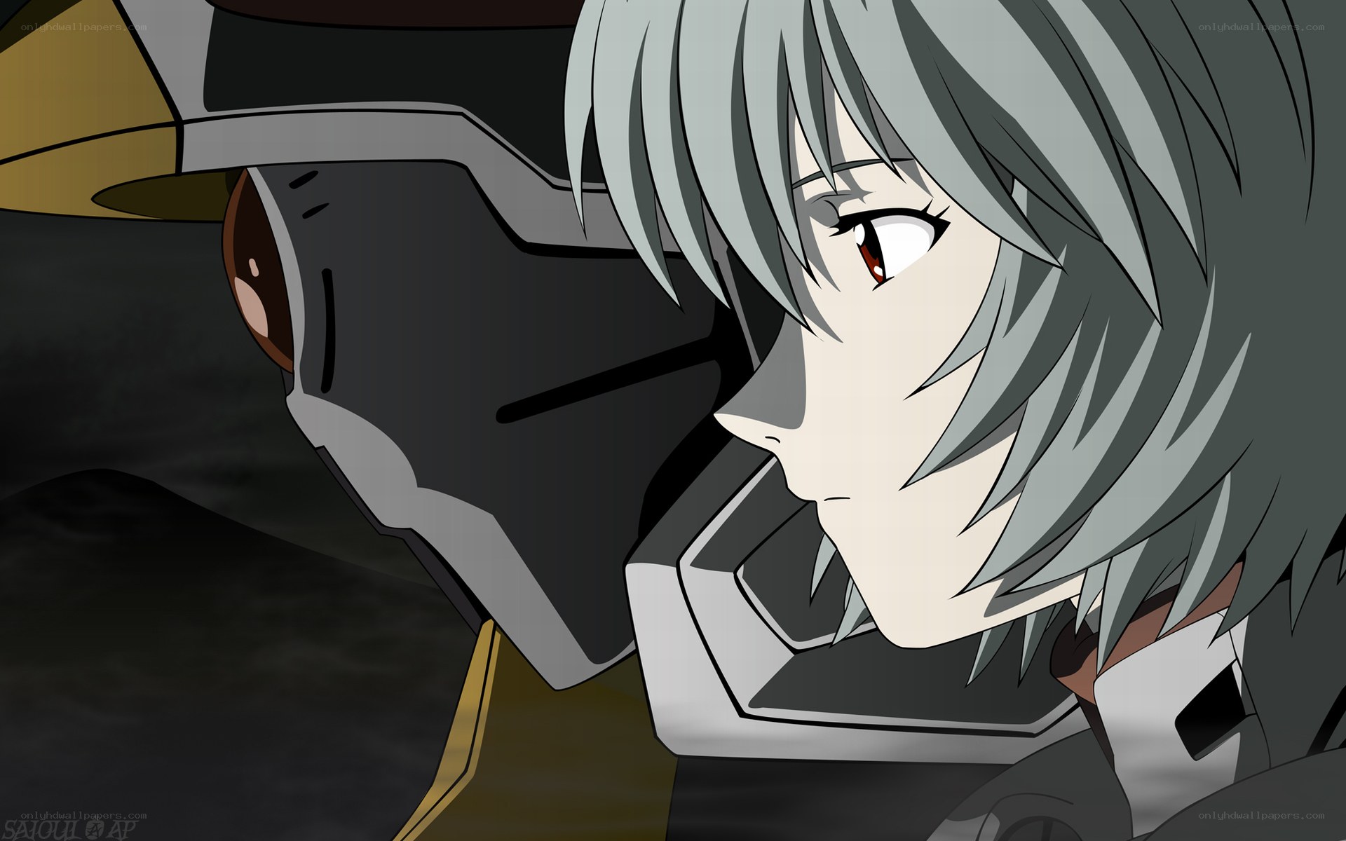 anime character in cockpit
