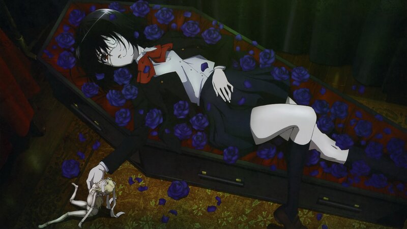 Anime Character in Coffin