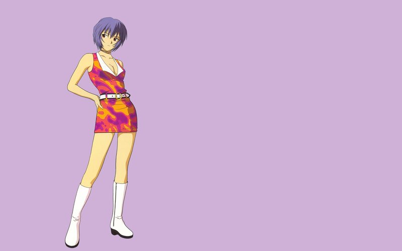 anime character in colorful dress