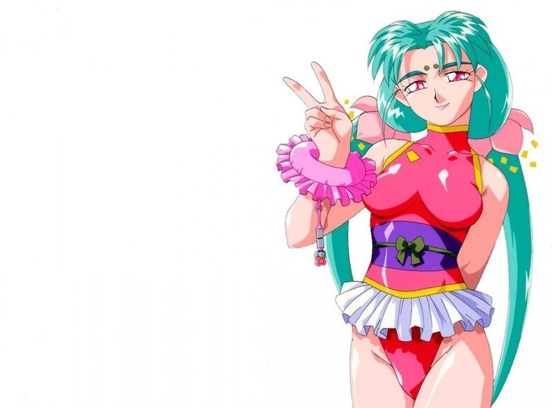anime character in colorful outfit
