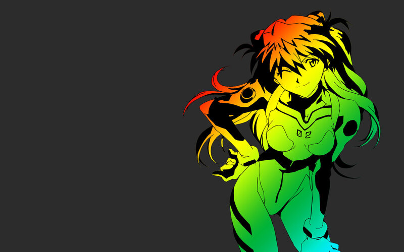anime character in colorful suit