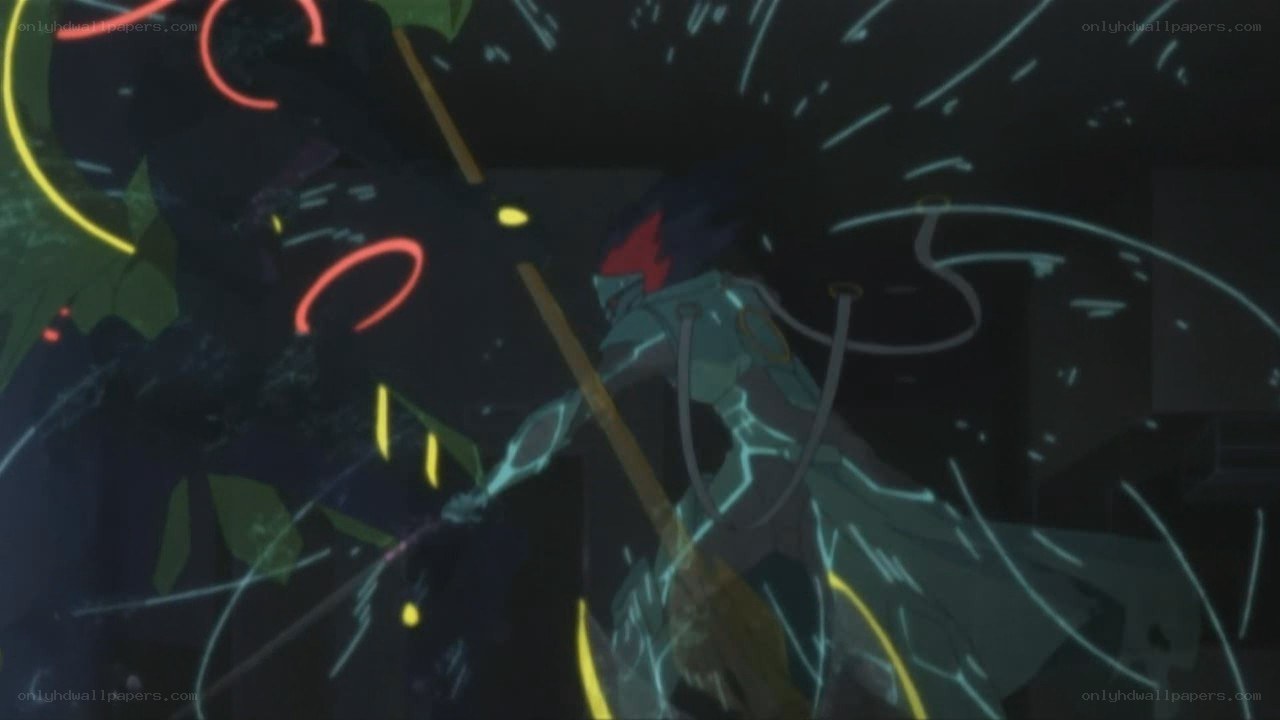 anime character in combat