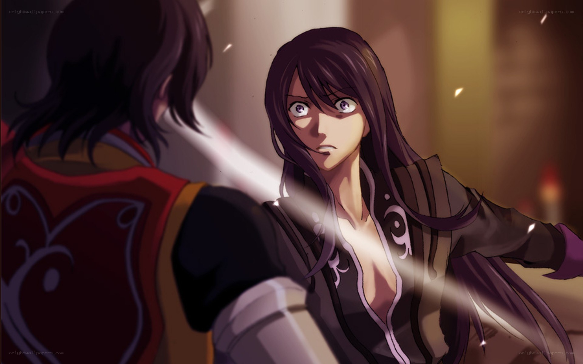 anime character in combat