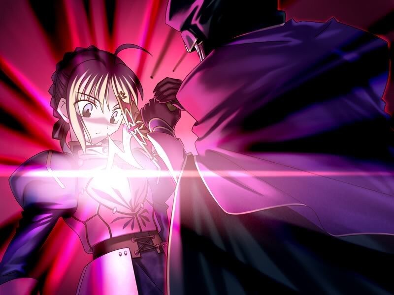 anime character in combat