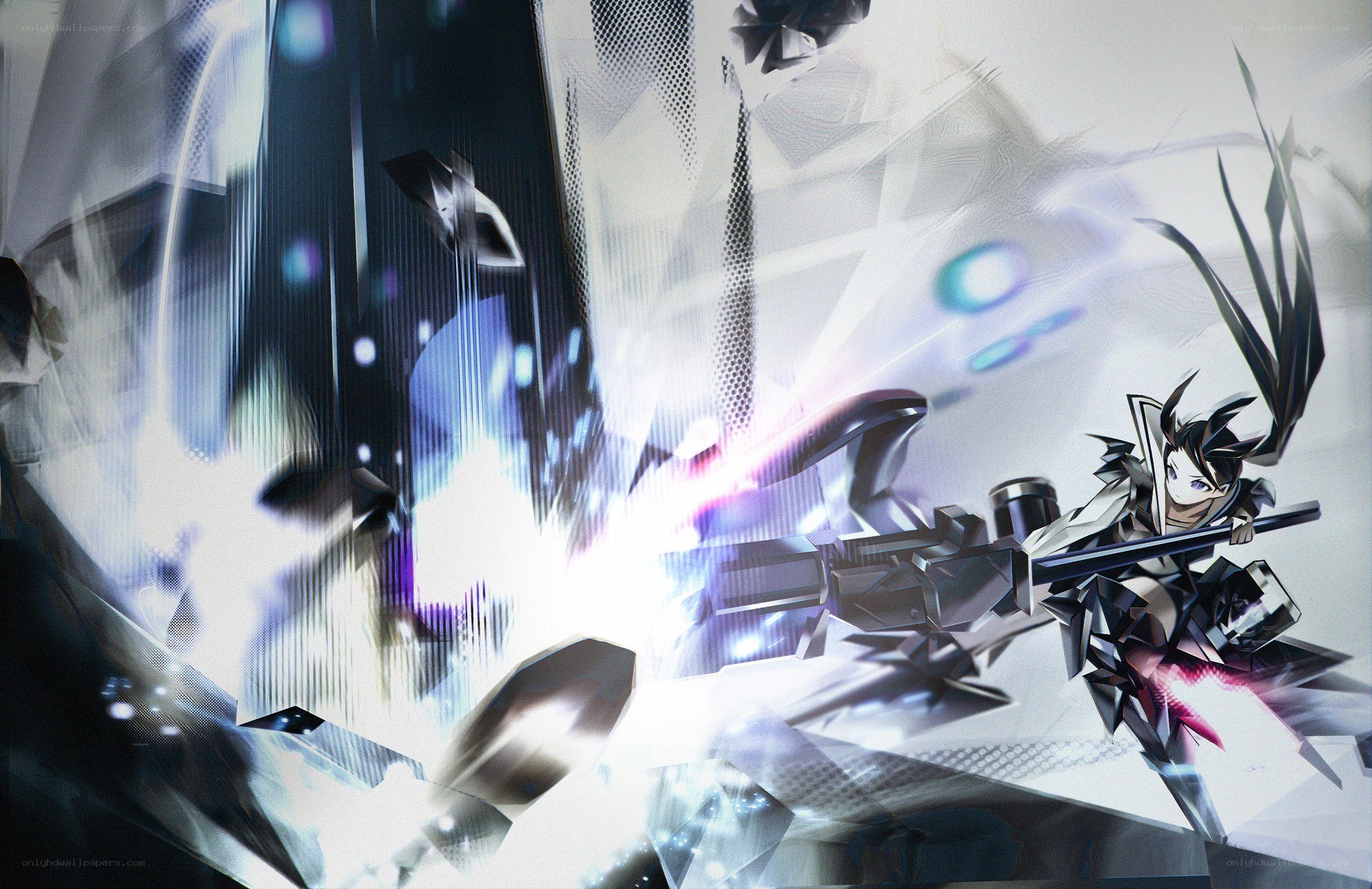 anime character in combat