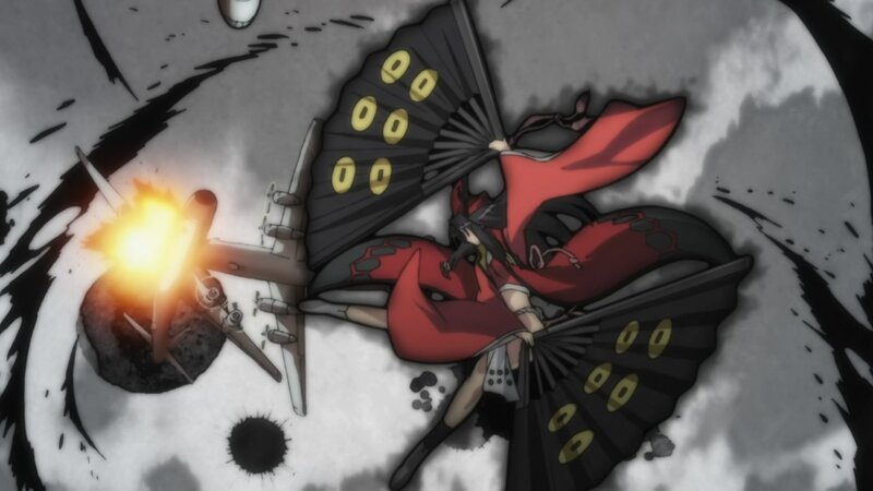 anime character in combat