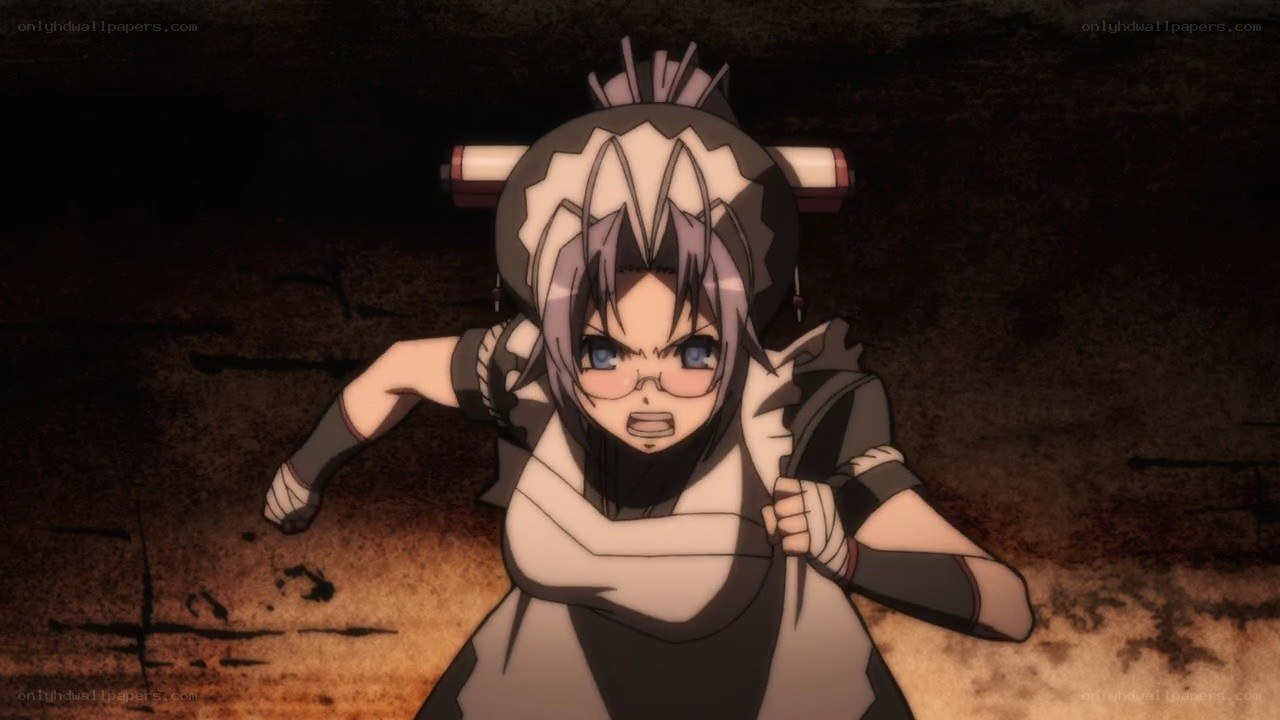 anime character in combat stance