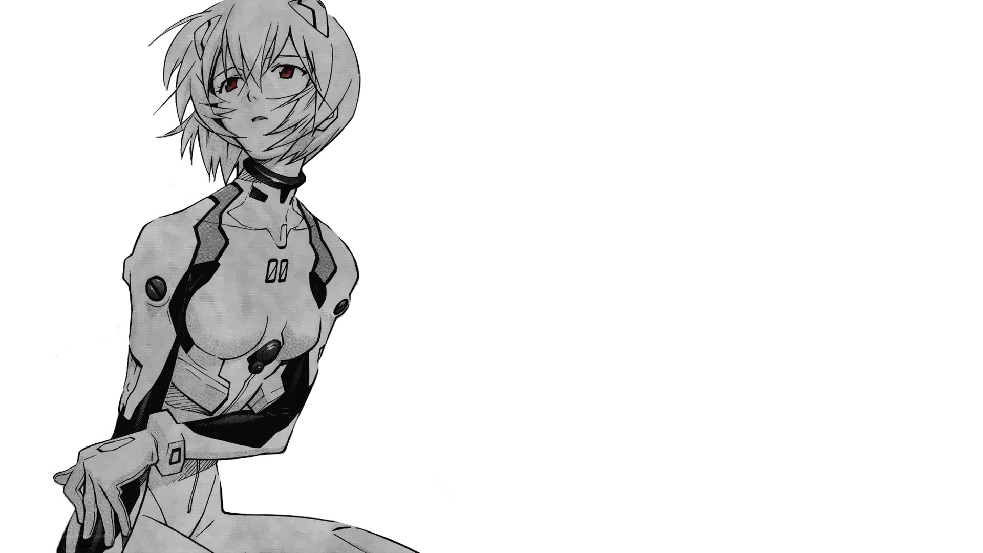 anime character in combat suit