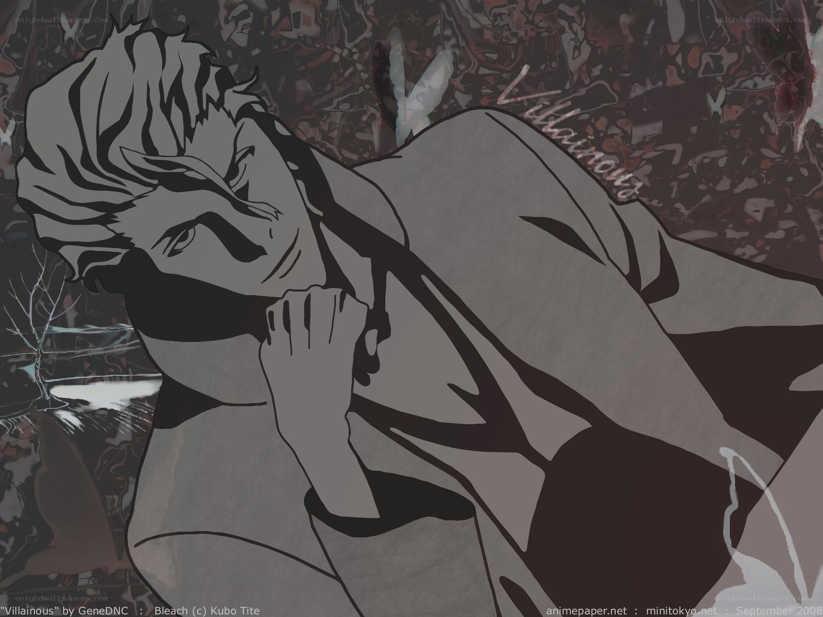 Anime character in contemplative pose
