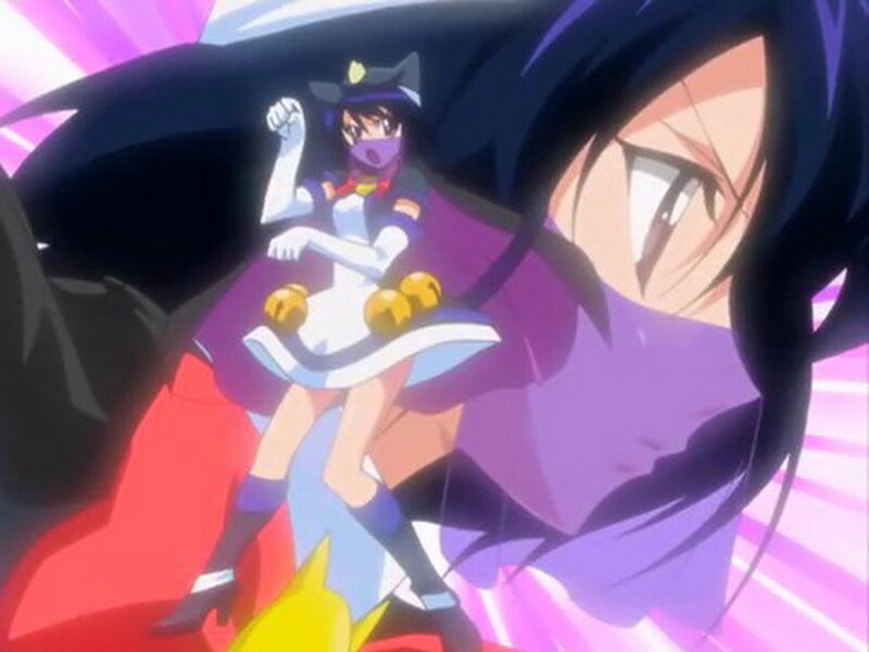 Anime Character in Costume — Purple