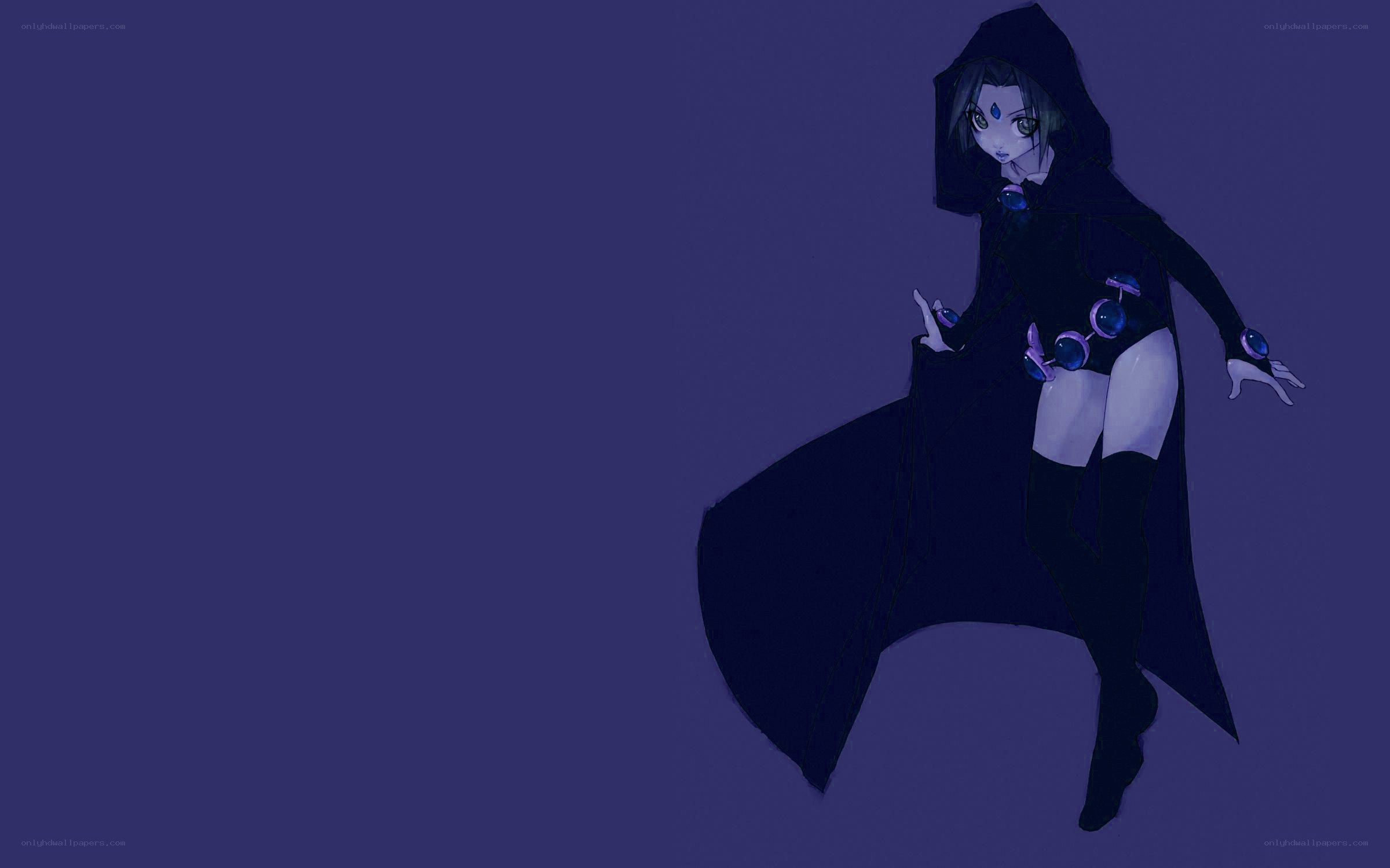 anime character in dark cloak