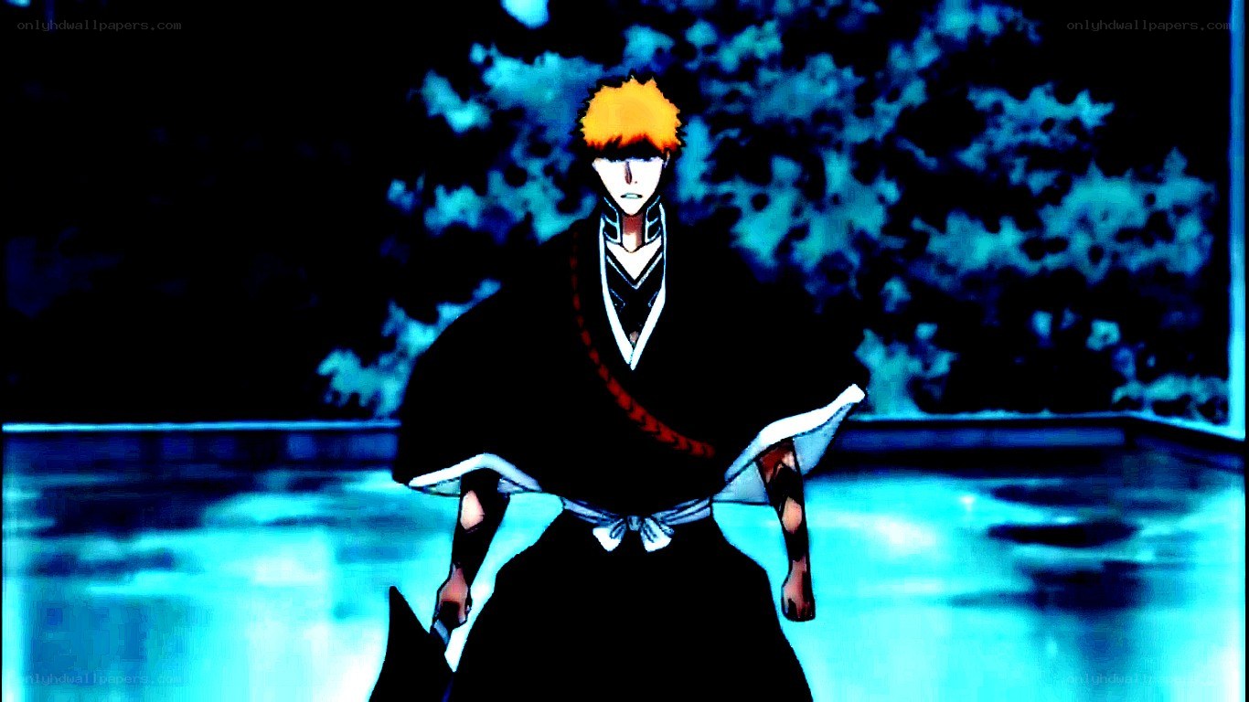 anime character in dark robe