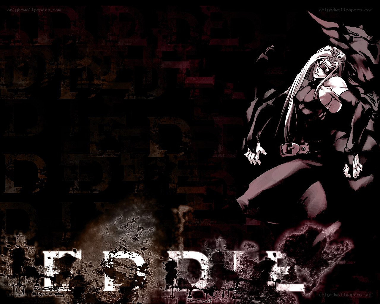 anime character in dark setting