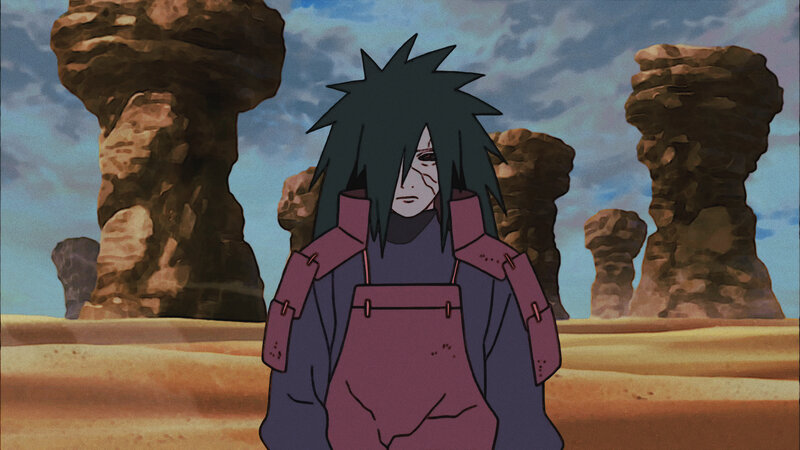 Anime Character in Desert — Brown, Dramatic