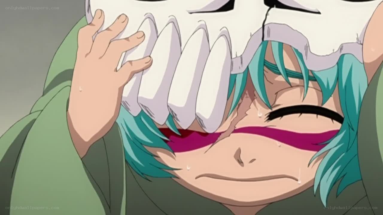 anime character in distress