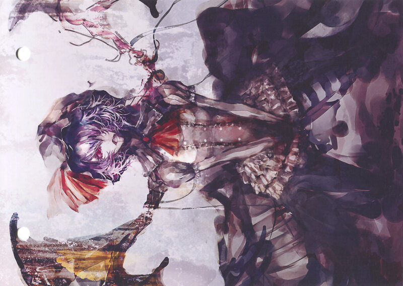 Anime character in distress