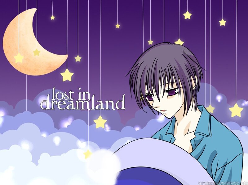 Anime Character in Dreamland