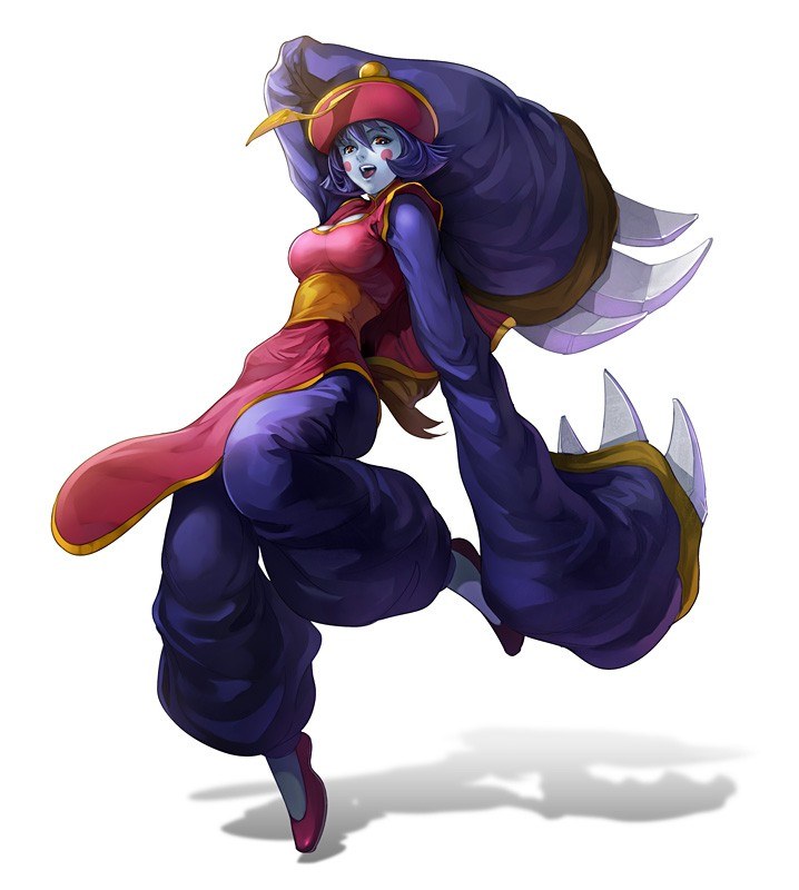 anime character in dynamic pose