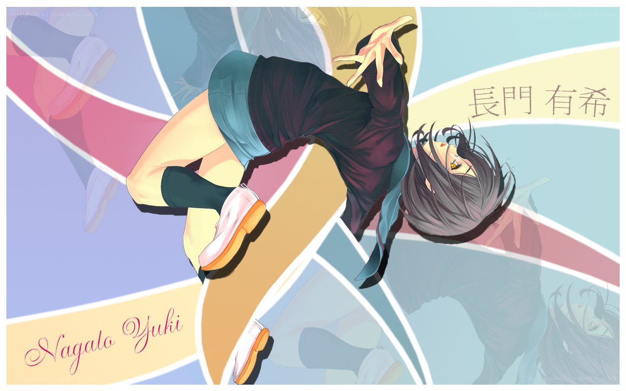 Anime character in dynamic pose