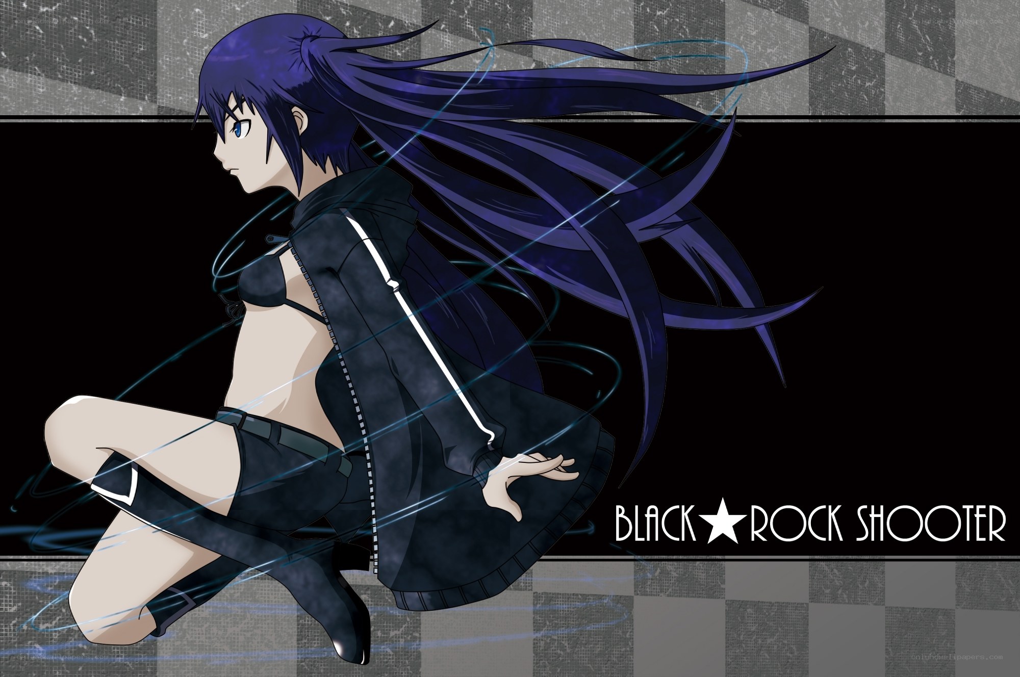 Anime character in dynamic pose