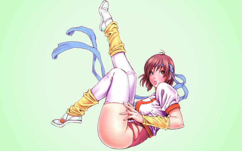 anime character in dynamic pose