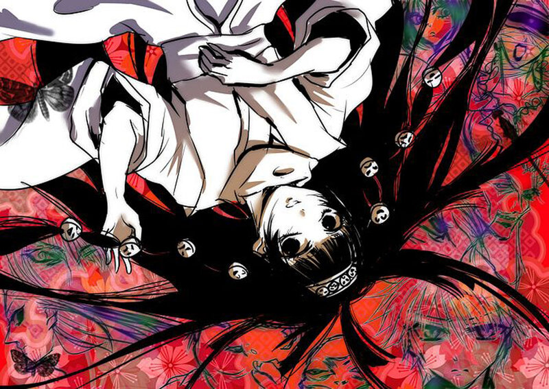 anime character in dynamic pose