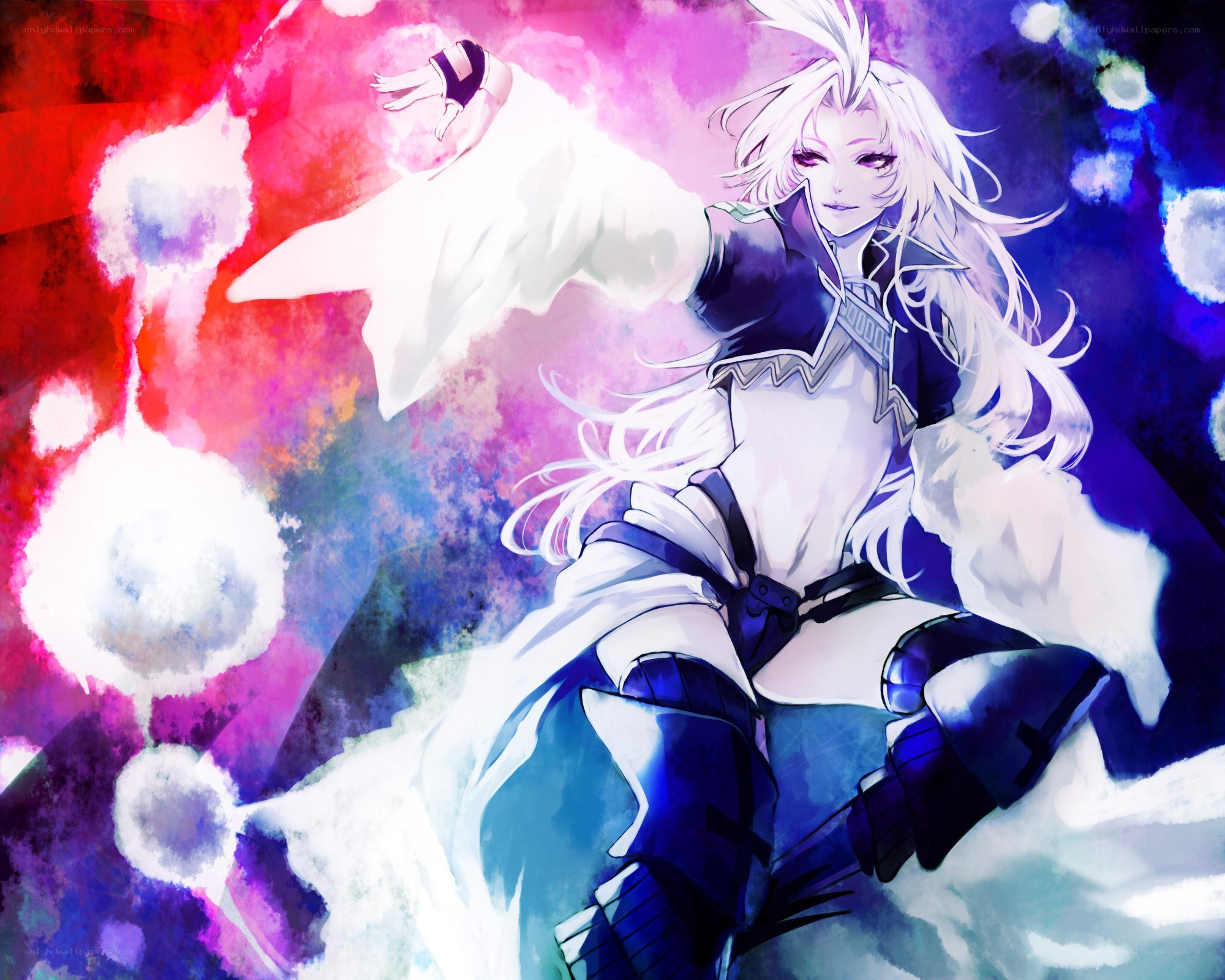 anime character in dynamic pose