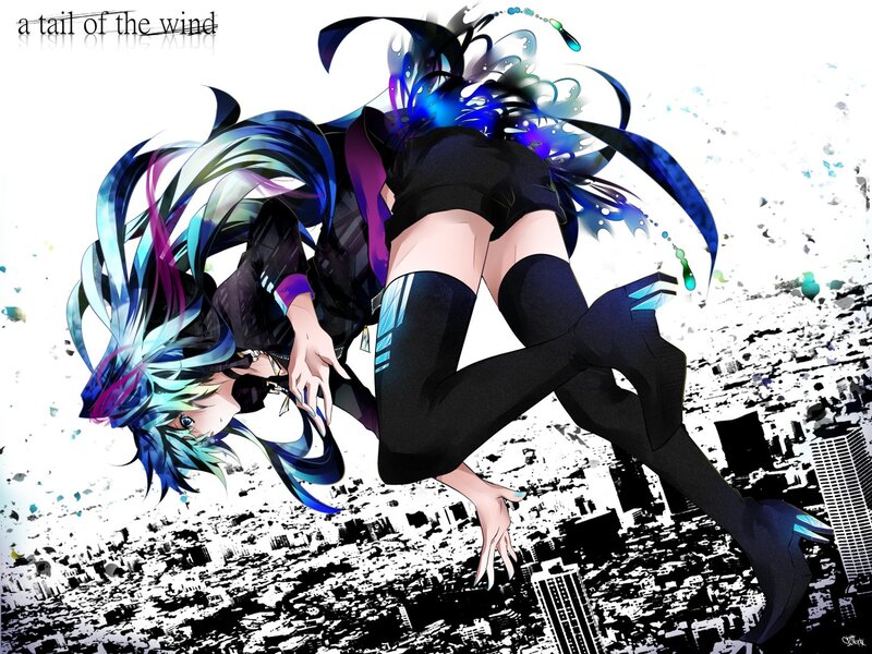 anime character in dynamic pose