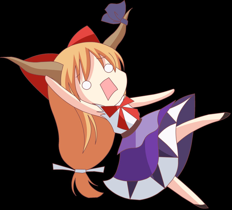 anime character in dynamic pose