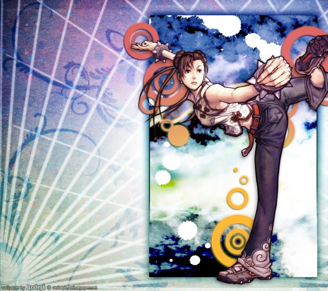 anime character in dynamic pose