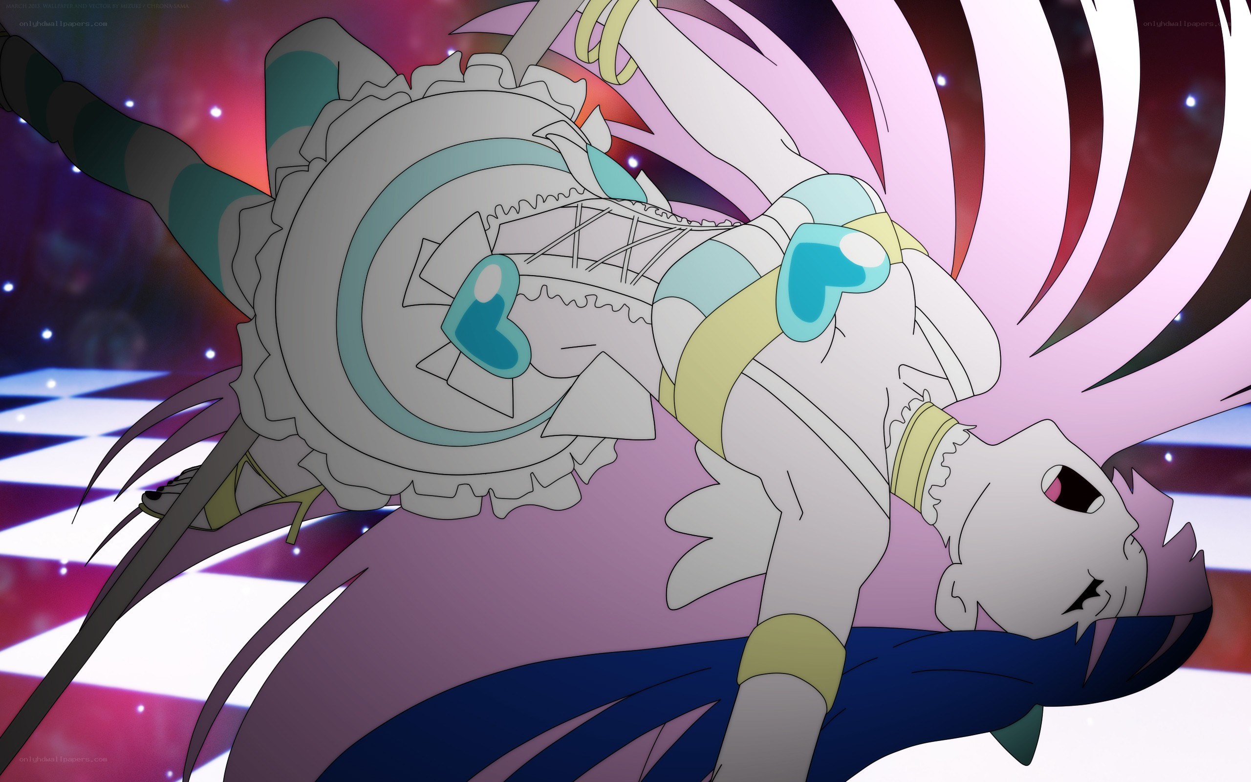 anime character in dynamic pose