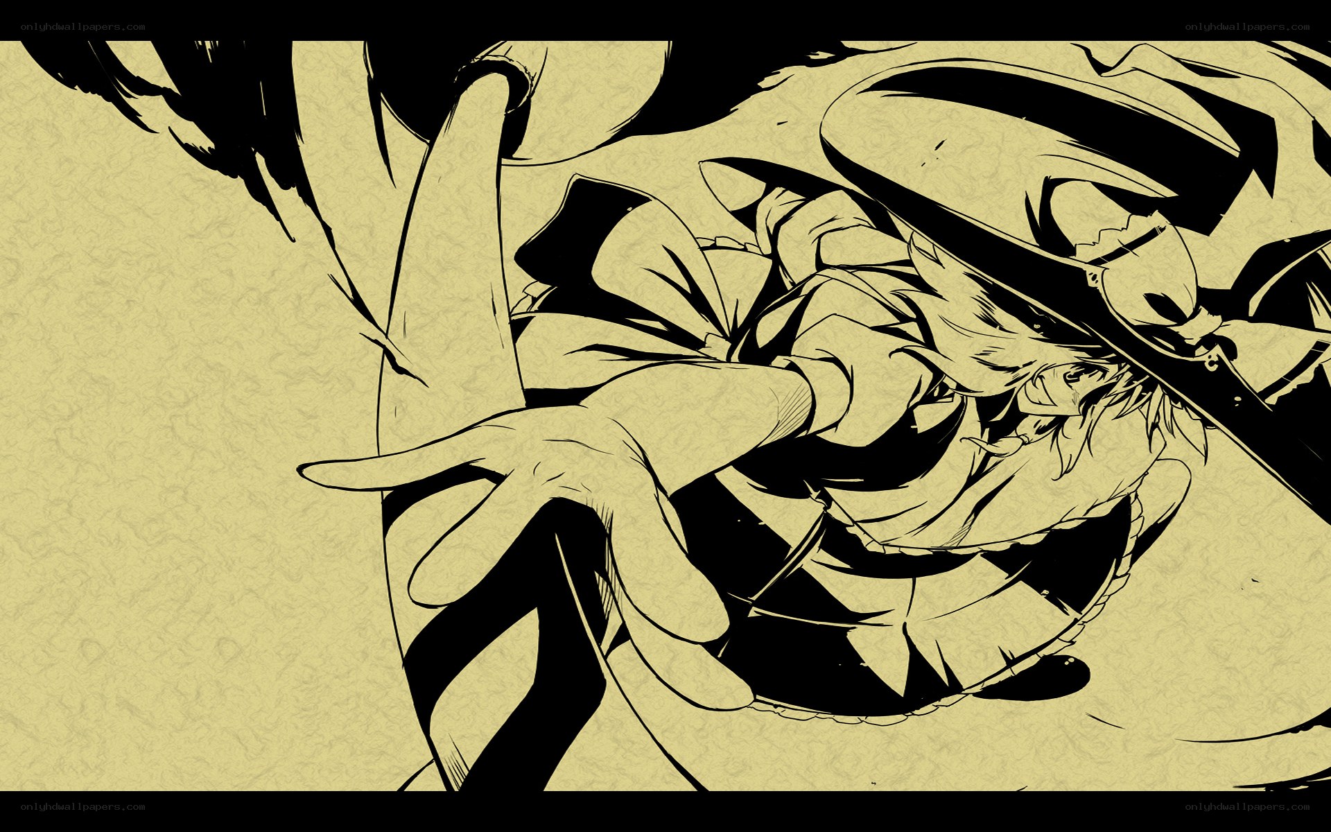 anime character in dynamic pose
