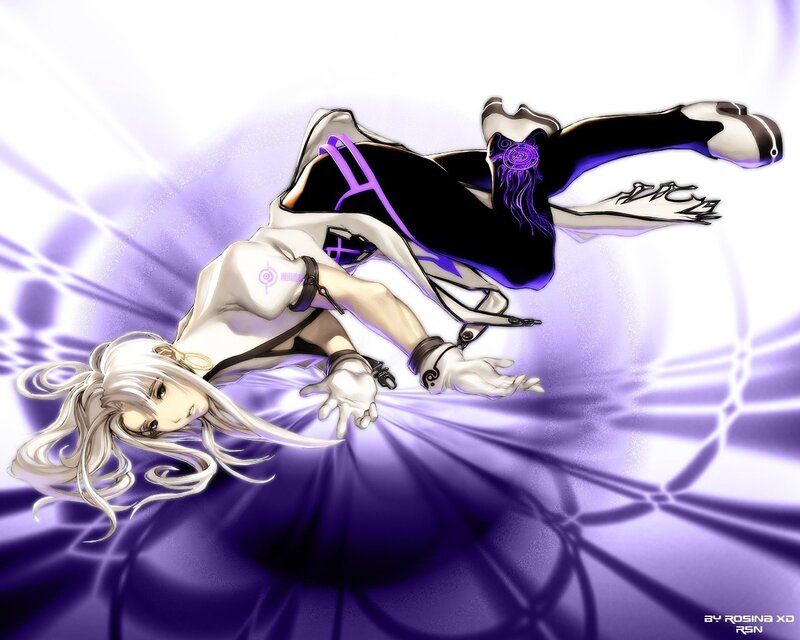 anime character in dynamic pose