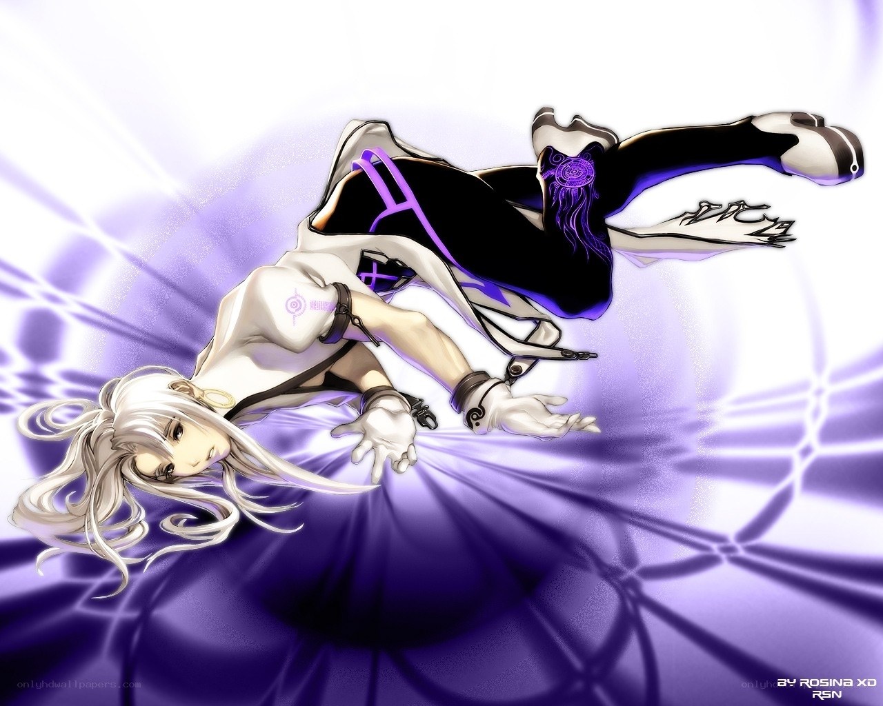 anime character in dynamic pose