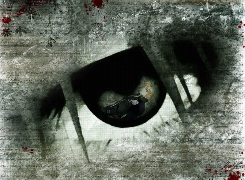 Anime Character in Eye