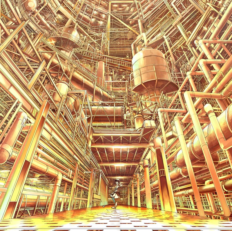 Anime Character in Factory