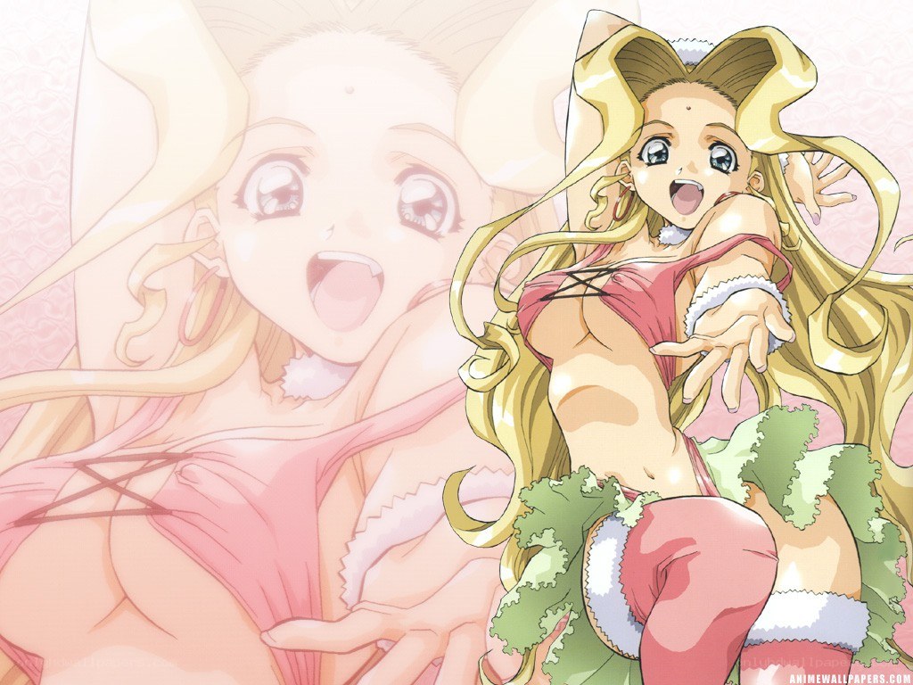 anime character in festive outfit