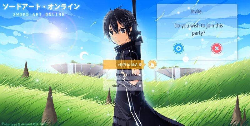 Anime Character in Field — Green, Serene, Afternoon