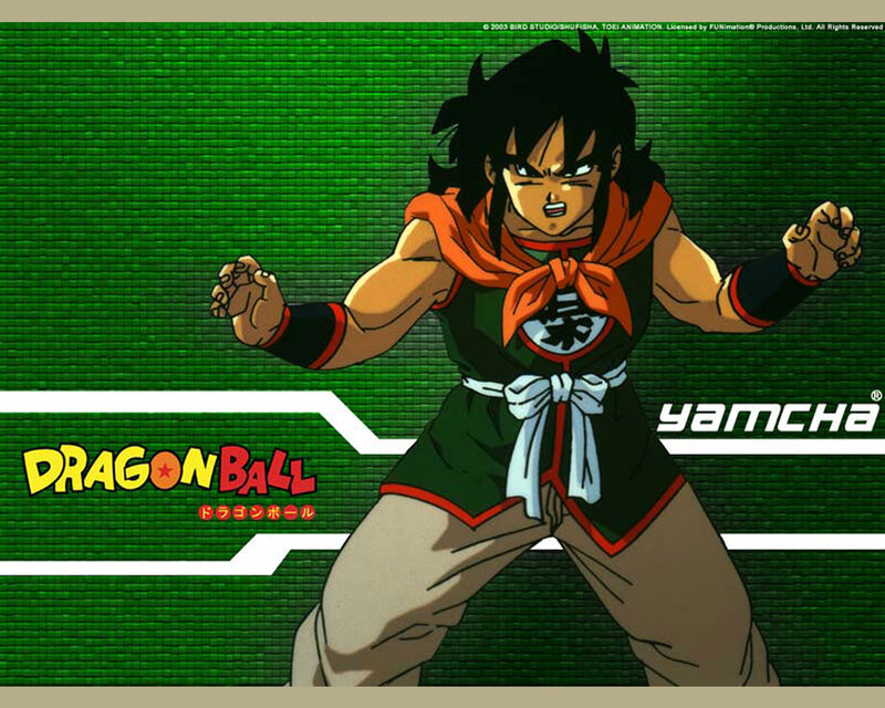 Anime Character in Fighting Stance — Green