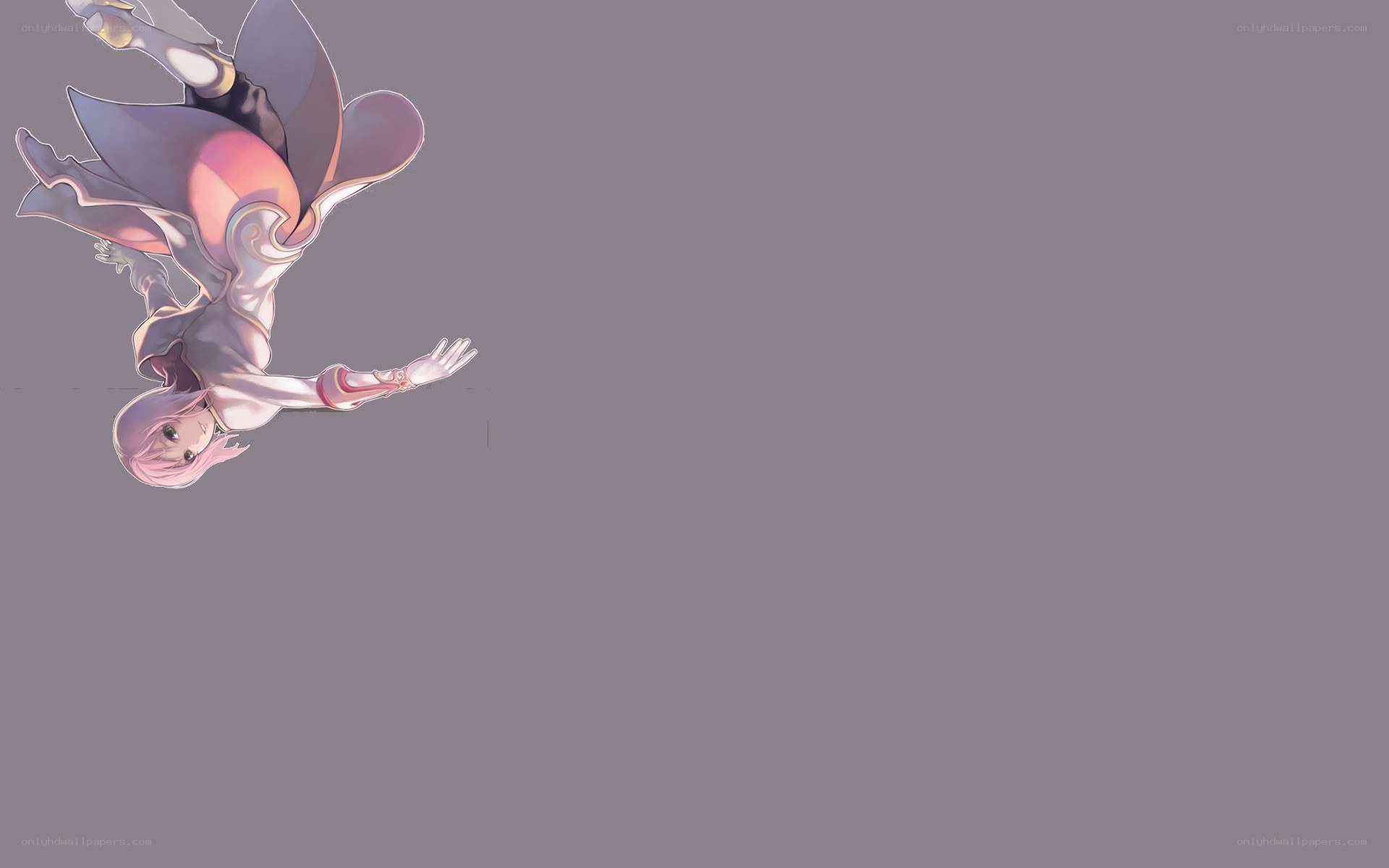 anime character in flight