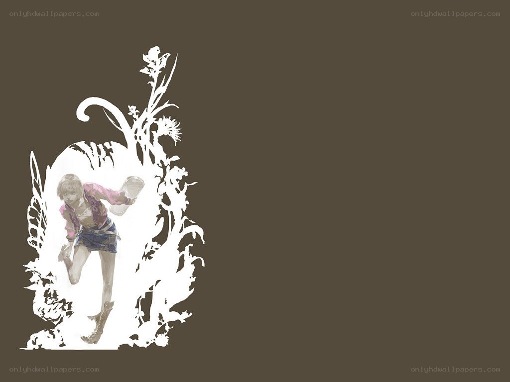 anime character in floral frame