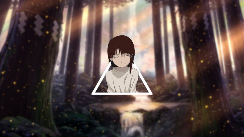 Anime Character in Forest — Brown, Serene