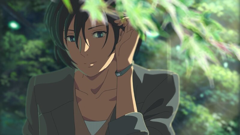 Anime Character in Forest — Green, Calm, Afternoon