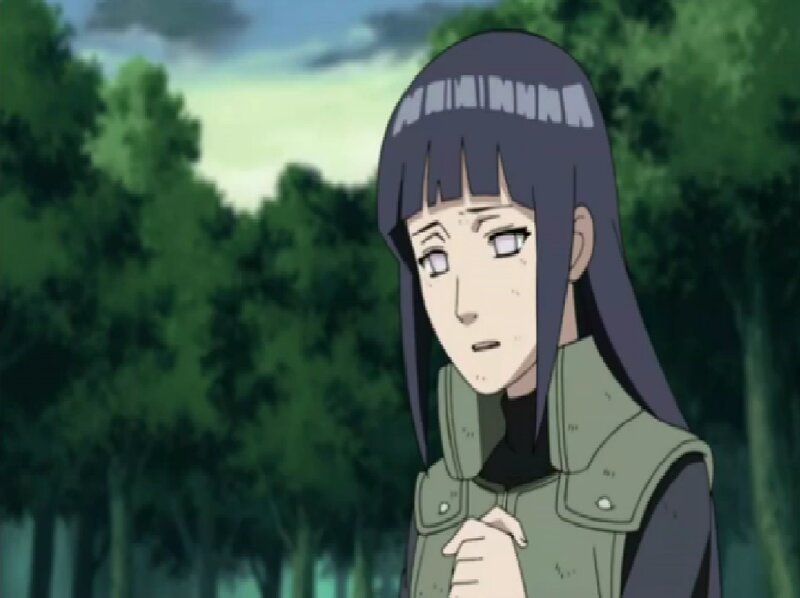 Anime Character in Forest — Green, Serious, Afternoon