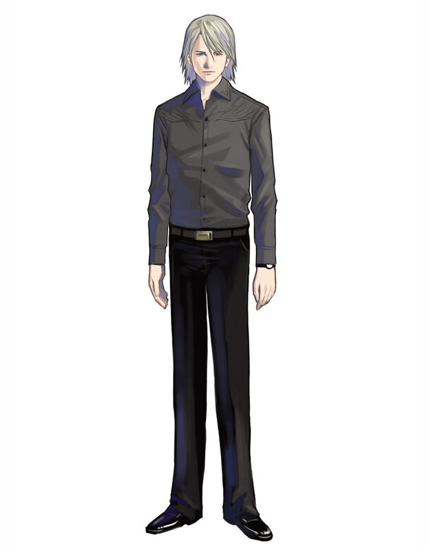 anime character in formal attire