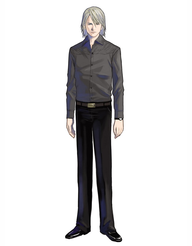 anime character in formal attire