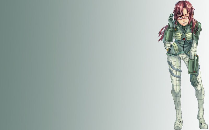 anime character in futuristic armor