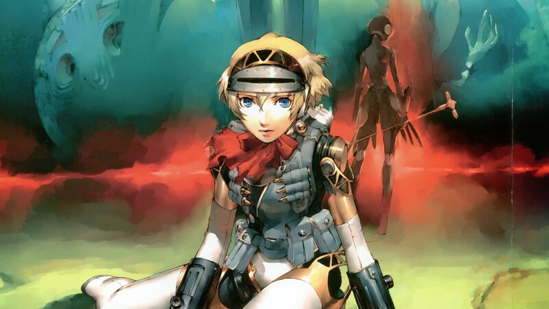 anime character in futuristic armor